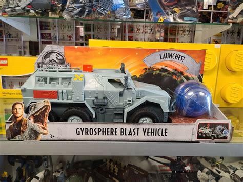 2017 Jurassic World 375 Gyrosphere Blast Vehicle Dinosaur Movie Mattel New 887961585605 Ebay