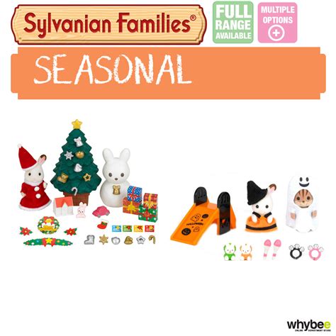 SYLVANIAN FAMILIES CHRISTMAS & HALLOWEEN SETS RANGE CHOOSE YOUR SET ...