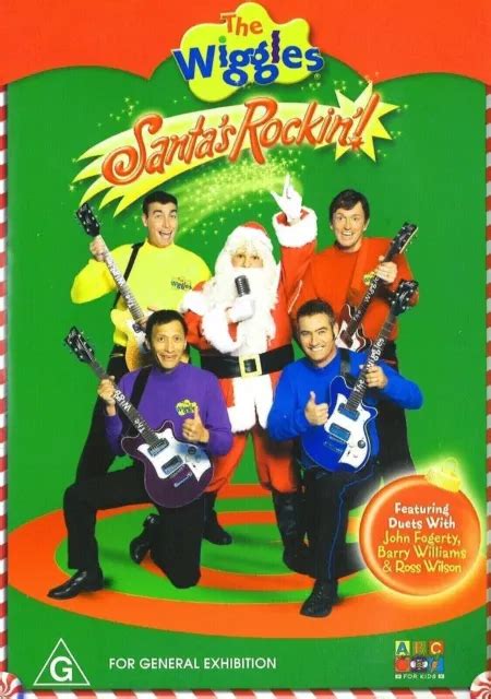 THE WIGGLES : Santa's Rockin : 2004 : NEW DVD : *Very Rare OOP* $68.39 ...