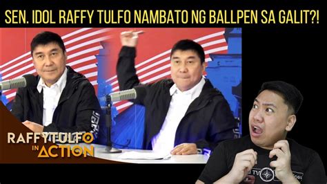 🔴 Sen Idol Raffy Tulfo Nambato Ng Ballpen Sa Galit Youtube