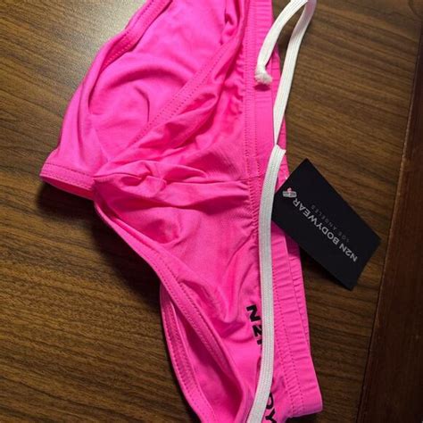 N N Bodywear Swim N N Ps Popsicle Mens Swim Brief Hot Pink Size S Brand New Poshmark