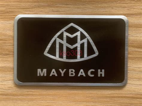 Maybach Car Badge Emblem Decal Stickers For Mercedes Benz C63 CL63 E63