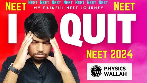 Should I Quit Neet Preparation 😭 Neet 2024 Aspirant Quitting Neet