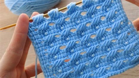 Super Very Easy Tunisian Crochet Knitting Model Ok G Zel Tunus I