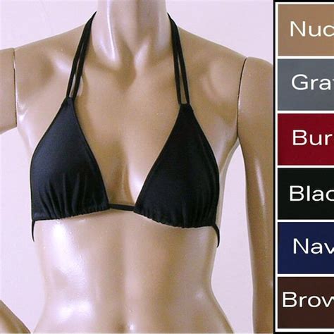Nude String Swimsuit Etsy