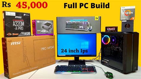 Rs Full Gaming Pc Build Ryzen Mr Pc Wale Youtube