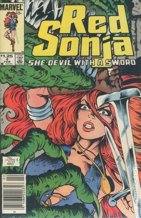 Red Sonja 1983 3rd Marvel Series Canadian Price Variant Comic Books