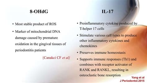 Biomarkers Of Periodontal Diseases Ppt Free Download