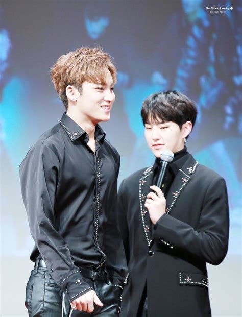 Mingyu And Hoshi Mingyu Seventeen Mingyu Seventeen