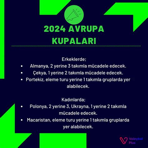 Voleybol Plus on Twitter Bir yandan da kulüp sezonu tabi CEV 2024