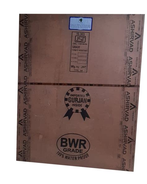 Ashirvad Waterproof Bwr Grade Plywood For Furniture Thickness Mm