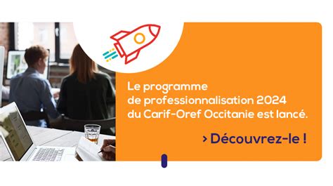 Présentation du programme Carif Oref Occitanie