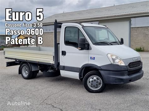 Iveco Daily C Cassone Fisso Motore Rifatto Nuovo Pritsche Lkw