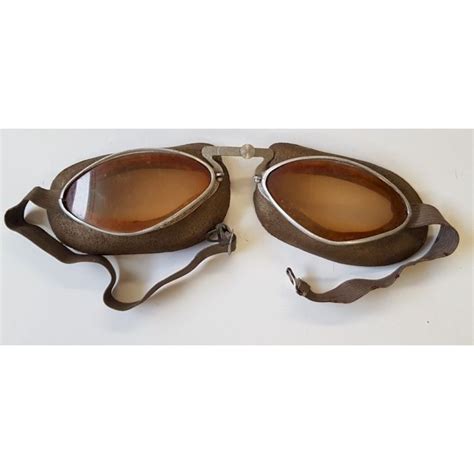 Ww2 German Luftwaffe Pilot Goggles Warstuffcom