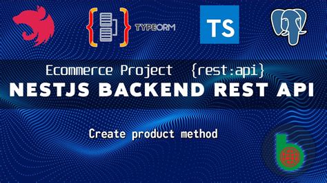 Nestjs Backend Rest Api Ecommerce Project Create Product Method Youtube