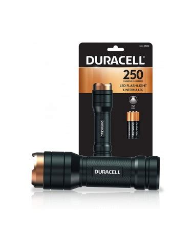 LINTERNA ALUMINIO DURACELl 250 LUMEN 3AA 8234 DF250