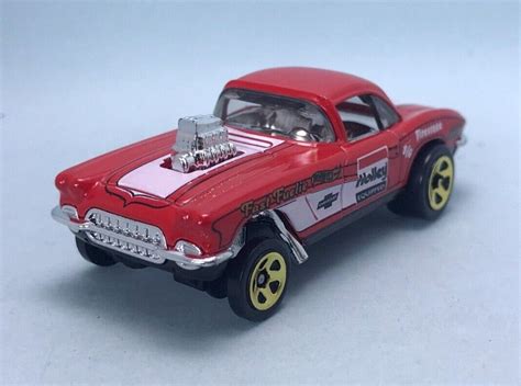 62 Corvette Gasser And More Hot Wheels Mainlines