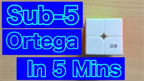 2x2 Rubiks Cube Ortega Method Tutorial How To Be Sub 5 YouTube