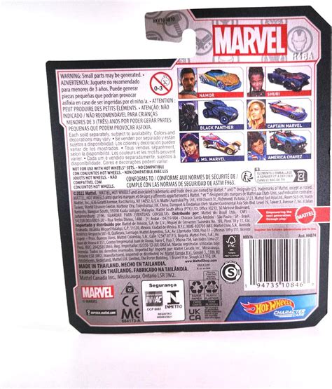 Hot Wheels Carros De Personajes Marvel Wakanda Forever SHURI Yaxa