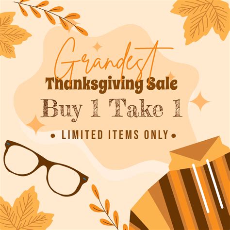 Free Thanksgiving Day Promotion Vector Template Edit Online