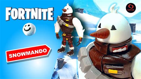 Making Snowmando Fortnite Battle Royale With Clay Polymer Clay