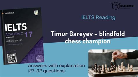 Cambridge Ielts Reading Answer Explanations Timur Gareyev Blindfold