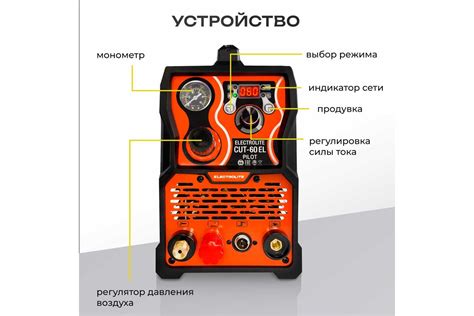Плазморез Electrolite CUT-60 Pilot EL ( 20-60 А, бесконтактный поджиг ...