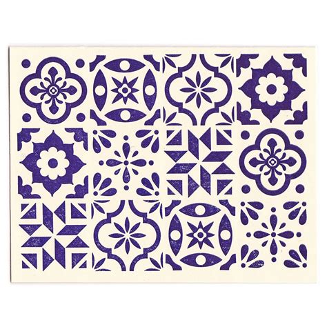 Spanish Tile Pattern Design Merchandise