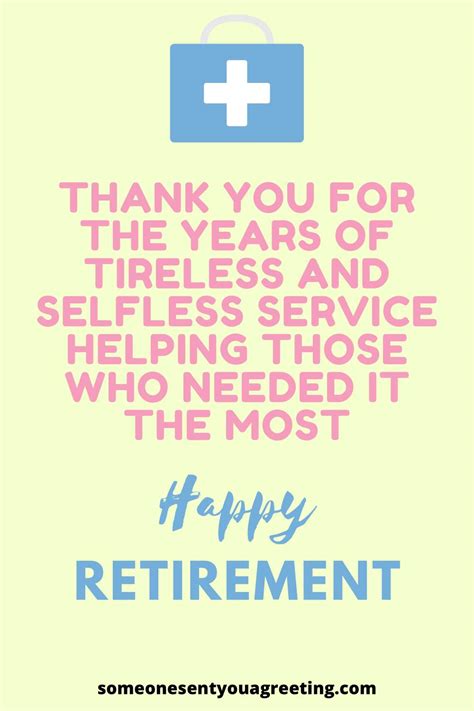 33 Retirement Quotes for Nurses - Someone Sent You A Greeting