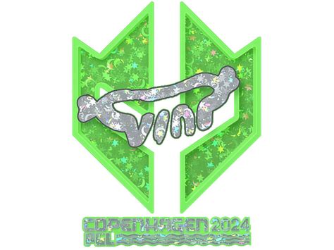 Sticker VINI Glitter Copenhagen 2024 Buy For CSGO CS2 On SkinOut Gg