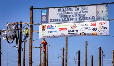 Pg E Ibew West Coast Linemans Rodeo Returns