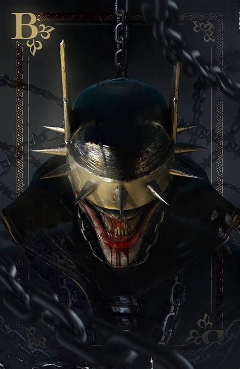 The Batman Who Laughs 13x19 POSTER Gotham City Joker Harley Quinn