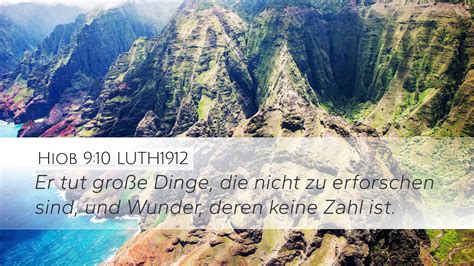 Hiob 9 10 LUTH1912 Desktop Wallpaper Er tut große Dinge nicht zu