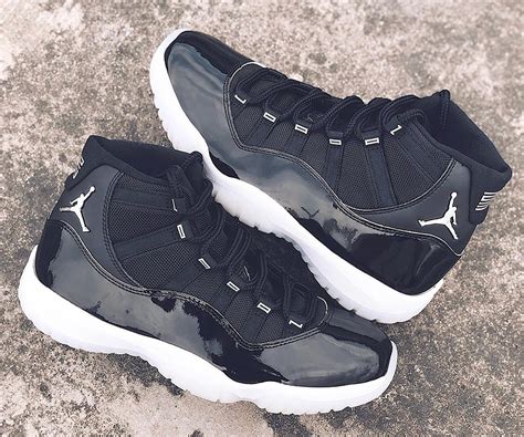 Air Jordan 11 Jubilee Black Silver CT8012-011 | SneakerNews.com