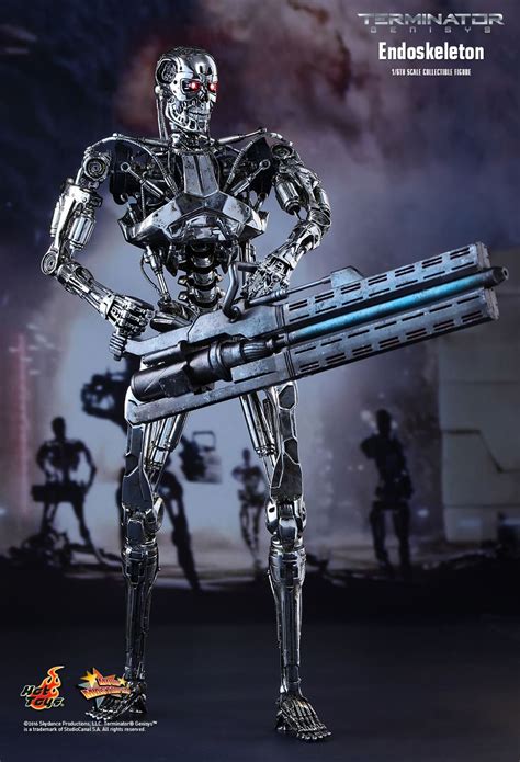 Hot Toys Endoskeleton Terminator Genisys 1 6 Scale Figure Hot Toys TEASER Hi Def