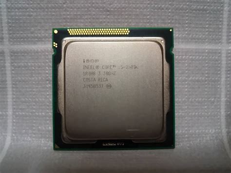 Yahoo!オークション - Intel Core i5 2500K 3.30GHz SR008 Sandy Brid...