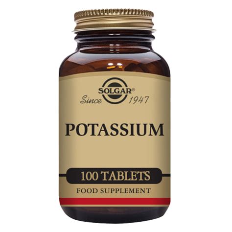 Potassium Tablets Pack Of 100 Solgar