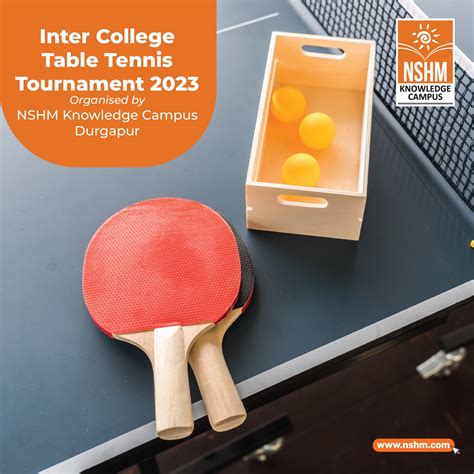 Inter College Table Tennis Tournament 2023 - NSHM