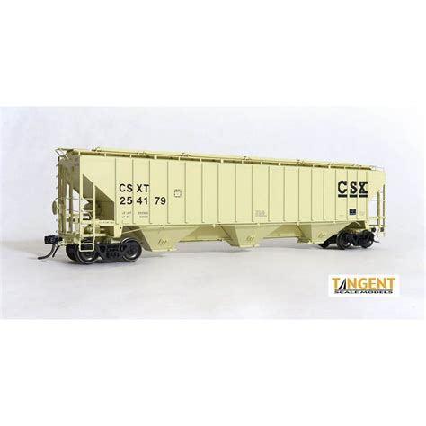 Tangent HO PS-2CD 4750 Covered Hopper CSX - Spring Creek Model Trains