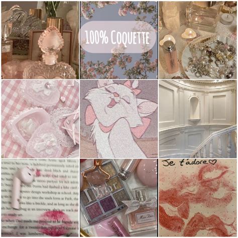 Coquette Aesthetic Posters Coquette Room Decor Femme Fatale Aesthetic