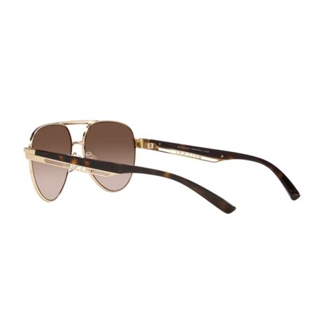 Bvlgari Bv Pale Gold Sunglasses Woman