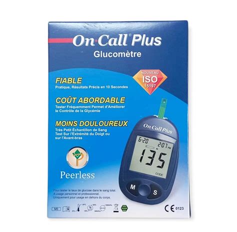 Blood Pressure Glucometer Peerless G113 111 On Call Plus Gluco Meter