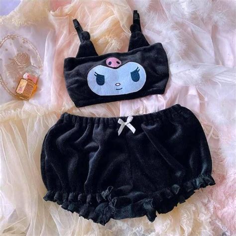 Kuromi Pajama Set 2 Piece Pj Set Offers And Depop