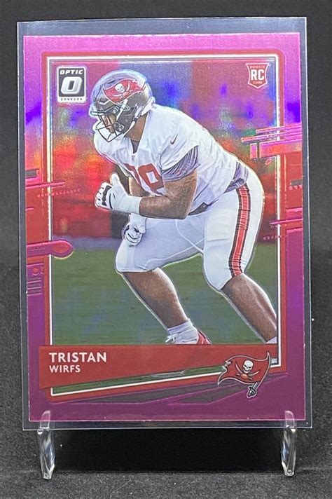 Donruss Optic Pink Tristan Wirfs Rookie Card Rc Tampa Bay