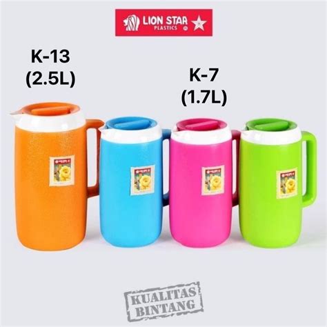 Lion Star K L K L Bpa Free Plastic Thermo Water Jug Hot Cold Jag Bekas Air Tahan