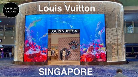 Louis Vuitton Store Changi Airport Singapore Youtube