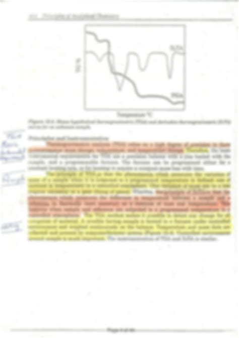 SOLUTION Thermal Analysis Tga Dta Studypool