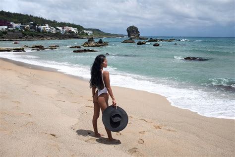 Bikini Model Anda Ai Enhanced White Piece At The Beach Topaz Sharpen Faceai Porn Pic