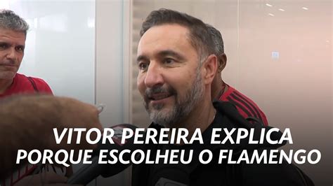 Vitor Pereira Explica Escolha Pelo Flamengo Youtube