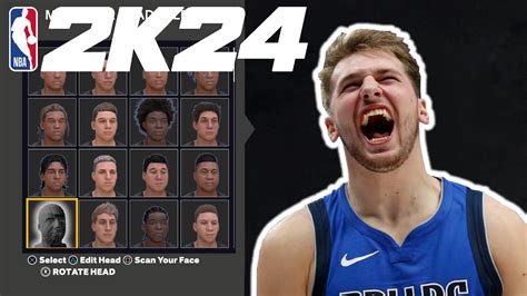 THE BEST LUKA DONCIC FACE CREATION NBA2K24 YouTube